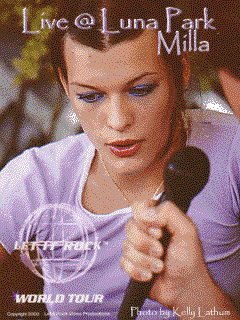 Official Milla Jovovich website link.