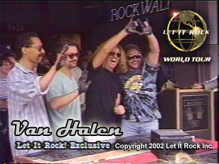 Van Halen @ Hollywood Rock Walk.
