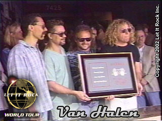 Van Halen @ Rock Walk Soundbytes