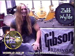 Zakk Wylde - Gibson Showroom